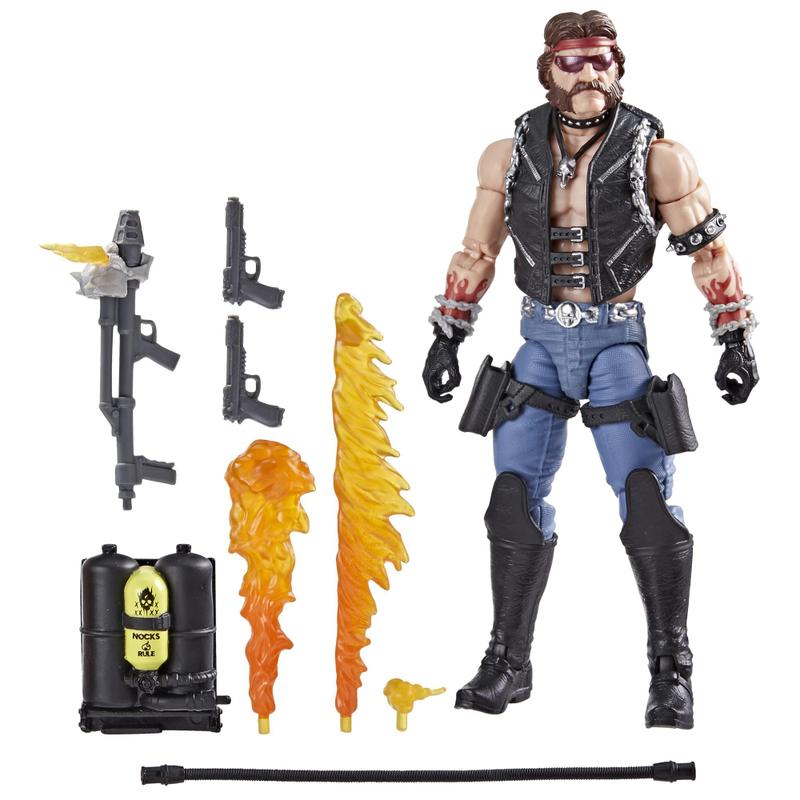 Figura de ação G.I. Joe Classified Series Dreadnok Torch - Bonecos